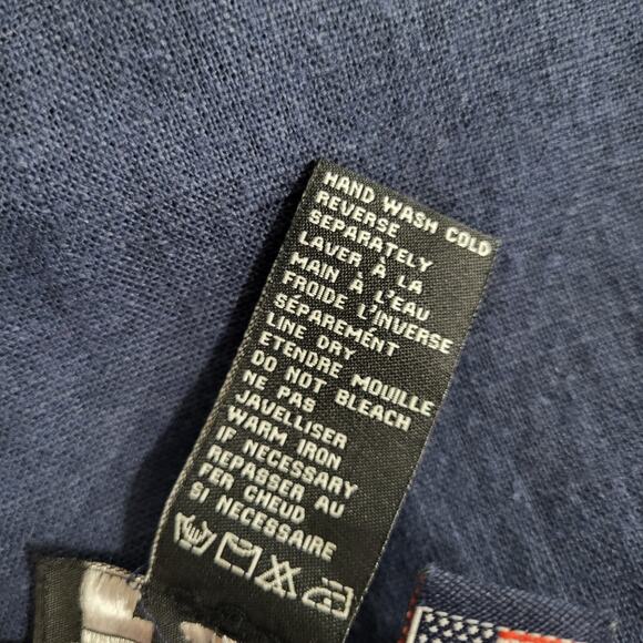 Rampage Skirt Womens Medium Navy Blue Linen Pockets Casual Preppy Sporty… - Picture 7 of 12